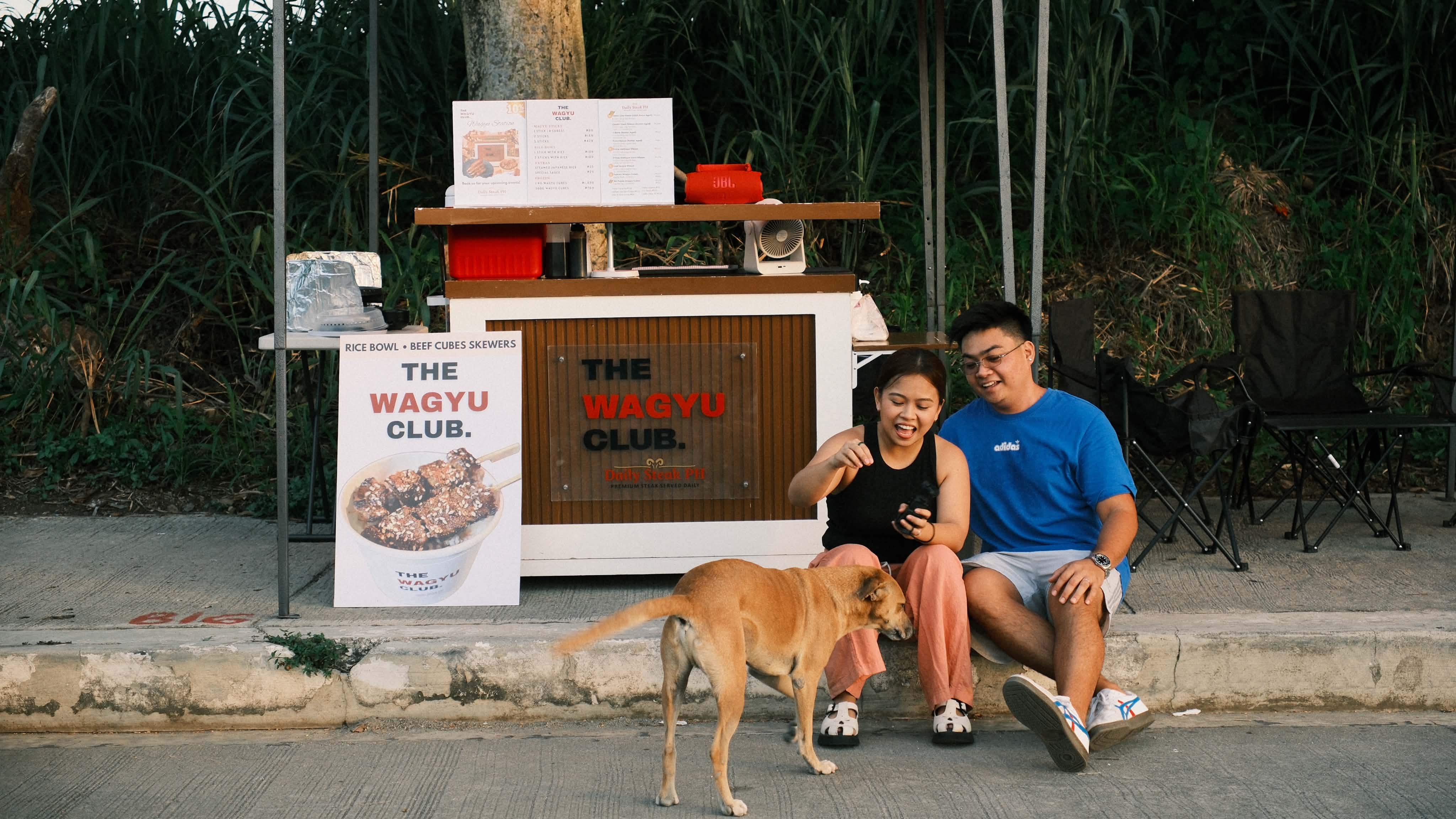 The Wagyu Club by Daily Steak PH, our steak cart in Silang, Cavite